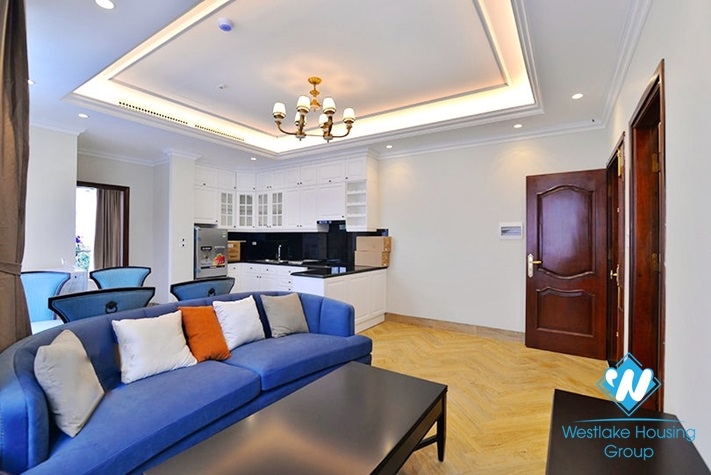 Morden and lake view 2beds apartment for rent in Vu Mien st, Tay Ho